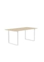 Muuto - Stół jadalny - 70/70 Table - White Laminate / Black