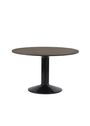 Muuto - Eettafel - Midst Table - Black Linoleum / Black
