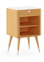 Naver Collection - Nachtkastje - Chest of drawer / AK2405 by Nissen & Gehl - Oiled walnut / Corian top / point legs