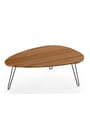 Naver Collection - Mesa de centro - Coffee Table / AK1810 & AK1850 by Nissen & Gehl - Oiled Oak / Stainless steel