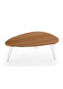 Naver Collection - Mesa de centro - Coffee Table / AK1810 & AK1850 by Nissen & Gehl - Oiled Oak / Stainless steel