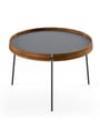 Naver Collection - Tavolino da caffè - Coffee Table / AK710, 725 & AK750 by Nissen & Gehl - Oiled Oak / Stainless steel / Antracit