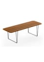 Naver Collection - Soffbord - Coffee Table / AK825 & AK830 by Nissen & Gehl - Oiled Oak / Stainless steel