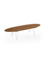 Naver Collection - Soffbord - Coffee Table / AK1880 by Nissen & Gehl - Oiled Oak / Stainless steel