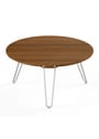 Naver Collection - Ruokapöytä - Coffee Table / AK1810 & AK1850 by Nissen & Gehl - Oiled Oak / Stainless steel