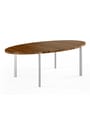 Naver Collection - Tavolo da pranzo - Extension Oval Table / GM 2142 & 2152 by Nissen & Gehl - GM 2142 Oiled Oak / Stainless steel