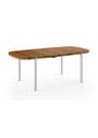 Naver Collection - Dining Table - GM2122 Super Ellipse by Nissen & Gehl - Oiled Oak / Stainless steel