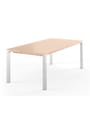 Naver Collection - Ruokapöytä - GM 2100 Table by Nissen & Gehl - Oiled Oak / Stainless steel