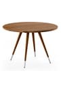 Naver Collection - Table à manger - Oval Table / GM3942 by Nissen & Gehl - Oiled Oak with steel base