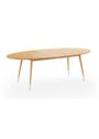Naver Collection - Matbord - Point Table / GM 9920 by Nissen & Gehl - Oiled Oak w/o Steel cap