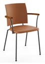 Naver Collection - Jídelní židle - Panther Chair / GM 4115 by Henrik Lehm - Oiled Oak / Naver Select Cognac Leather / Stainless steel