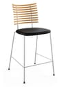 Naver Collection - Spisebordsstol - Tiger armchair / GM4107 by Henrik Lehm - Oiled oak / Naver Select Cognac leather / Stainless steel