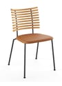 Naver Collection - Dining chair - Tiger Stol GM4105 by Henrik Lehm - Oiled oak / Naver Select Cognac leather / Stainless steel