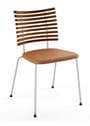 Naver Collection - Dining chair - Tiger Stol GM4105 by Henrik Lehm - Oiled oak / Naver Select Cognac leather / Stainless steel