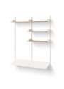 New Works - Shelving system - New Works Wardrobe Shelf 3 - White / White