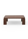 New Works - Mesa de centro - Atlas Coffee Table - Unfilled Travertine - Small