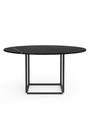 New Works - Eettafel - Florence Dining Table Ø145 - Natural oiled oak w. Black Frame