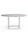 New Works - Table à manger - Florence Dining Table Ø145 - Black stained ash w. Black Frame