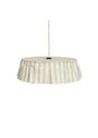 Nobodinoz - Lampekap - Pendant Lampshade Diam. 40cm Vibes - Maroon stripes