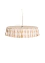 Nobodinoz - Lampunvarjostin - Pendant Lampshade Diam. 50cm Vibes - Auburn black harlequin