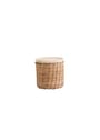 Nordal - Opbergdozen - Arica Storage W. Lid - Nature L