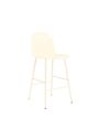 Normann Copenhagen - Bar stool - Form Bar Chair 65 cm Steel - Light Grey