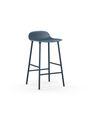 Normann Copenhagen - Bar stool - Form Barstool 65 cm Steel - White / Steel