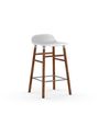 Normann Copenhagen - Barstol - Form Barstool 65 cm Wood - White / Oak