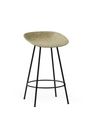 Normann Copenhagen - Barová stolička - Mat Barstool 65 cm Steel - Hemp / Cream Steel