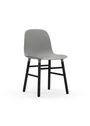 Normann Copenhagen - Krzesło do jadalni - Form Chair Wood - White/Black