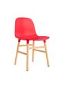 Normann Copenhagen - Sedia da pranzo - Form Chair Wood - Light Grey/Oak