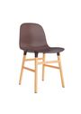 Normann Copenhagen - Silla de comedor - Form Chair Wood - Light Grey/Oak