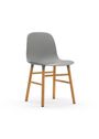 Normann Copenhagen - Spisebordsstol - Form Chair Wood - White/Oak