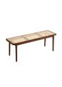 NORR11 - Bank - Le Roi Bench - Dark Stained Oak