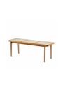 NORR11 - Banco - Le Roi Bench - Dark Stained Oak