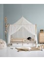 Oliver Furniture - Børne sengeforhæng - Camp Bed Canopy - circus, green/undyed