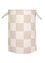 OYOY LIVING - - Chess Laundry/storage Basket - Small - 306 Clay / Offwhite (Small)