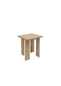 OYOY LIVING - Salontafel - Oy Square Table - Nature - Coffee table large