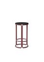 PLEASE WAIT to be SEATED - Bar stool - Hardie Counter Stool / By Philippe Malouin - Natural Ash / Black