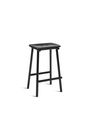 PLEASE WAIT to be SEATED - Bar stool - Tubby Tube Counter Stool / By Faye Toogood - Natural Ash / Black