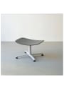 raawii - Ottoman - Arba Ottoman By Erwan Bouroullec - Orange base / light grey shell