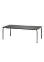 Serax - Mesa de jardim - August Table - Extra Small / Black