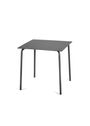 Serax - Havebord - August Table - Extra Small / Black