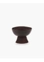 Serax - Bowl - High Bowl On Foot La Mère - Ebony S