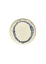 Serax - Plaque - Plate Feast - Dark Blue Dots White L