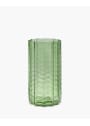 Serax - Vaso - Vase 01 Waves - Green Transparant 01