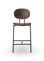 Sibast Furniture - Sgabello - Piet Hein Bar Chair - Natural Oiled Oak / Black