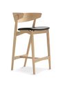 Sibast Furniture - Bar stool - Sibast No.7 Barstool - Soaped Oak / Remix 123