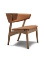 Sibast Furniture - Loungestol - Sibast No.7 Lounge Chair | Full Upholstery - White Oiled Oak / Remix 123