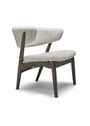 Sibast Furniture - Lounge chair - Sibast No.7 Lounge Chair | Sheepskin Upholstery - White Oiled Oak / Short Grey Sheepskin